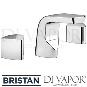 Bristan BRG 3HBAS C Bright 3 Hole Basin Mixer with Clicker Waste Tap Spare Parts
